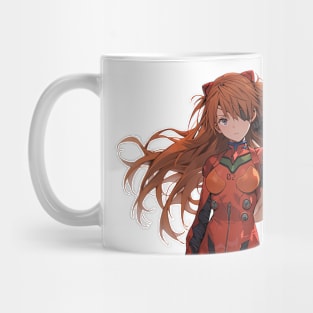 Asuka Langley Soryu evangelion Illustration 6 Mug